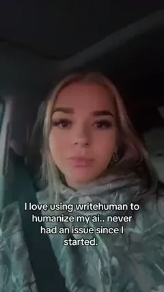 TikTok video by @writehuman: I love using WriteHuman